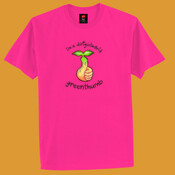 Mens BRIGHT t-shirt (Black Text)
